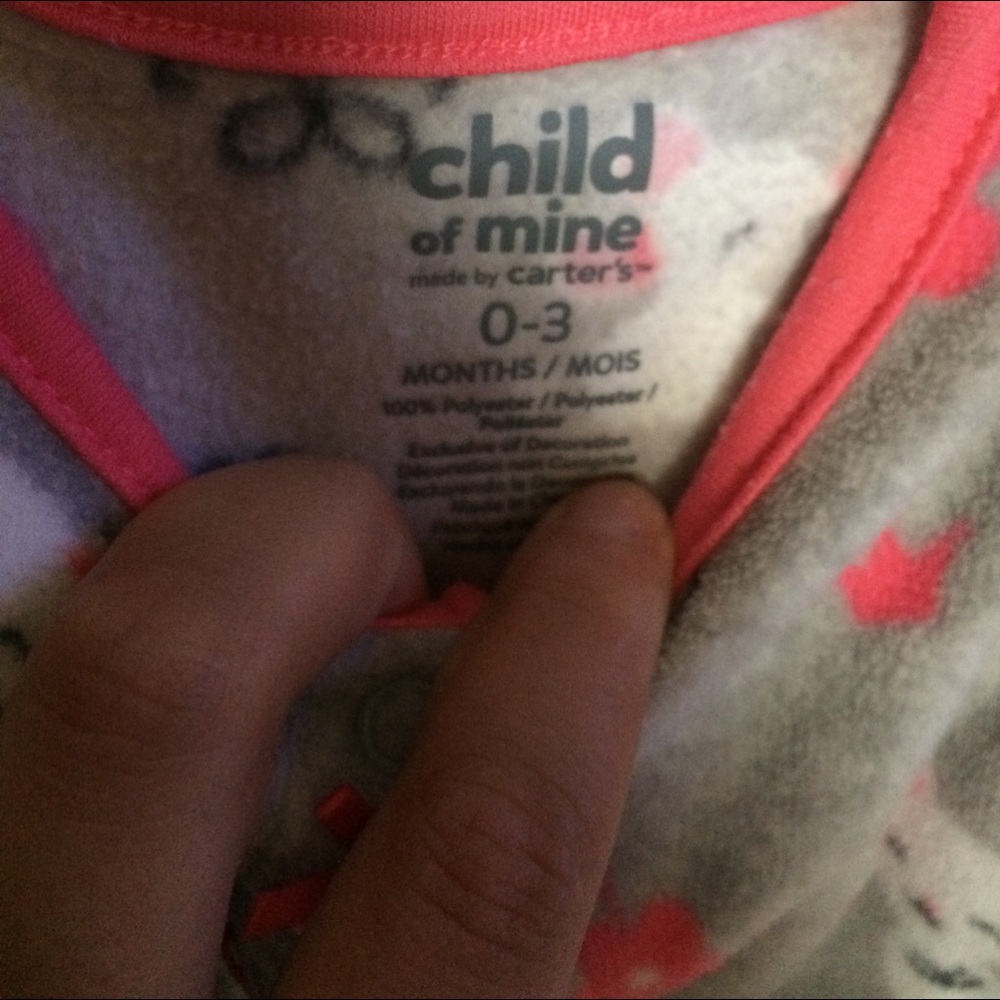Foot pjs 0-3